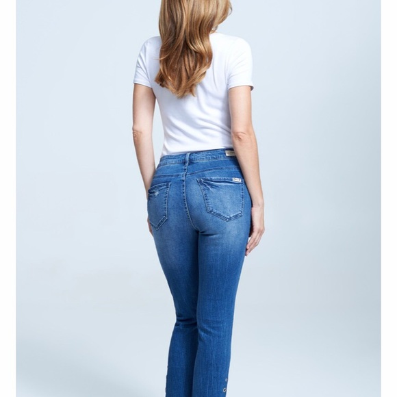 Seven 7 Reeves Mid Rise  boot Ankle Jeans 12 NWT - Picture 3 of 8